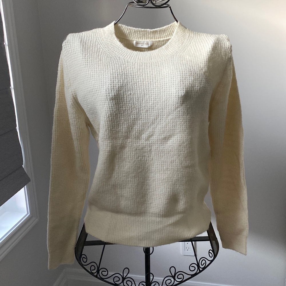 Sophie rue BNWT cream sweater